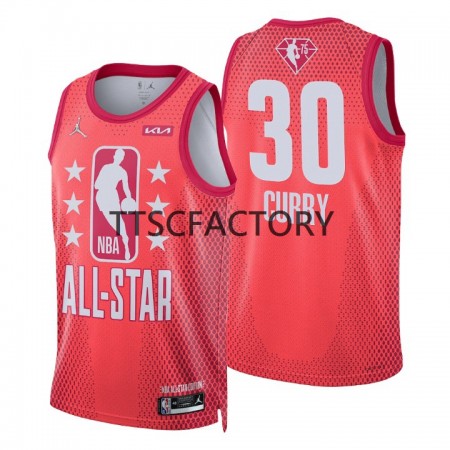 Maillot Basket Golden State Warriors Stephen Curry 30 2022 All-Star Jordan Brand Rouge Swingman - Homme
